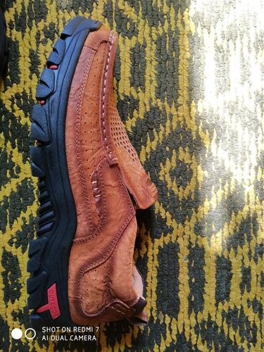 Customer photo review of Genuine Leather Mens Outdoor Shoes