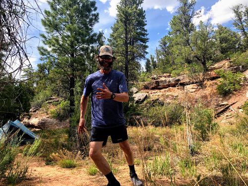 Customer photo review of MEN'S SHORT SLEEVE MERINO TECH TEE