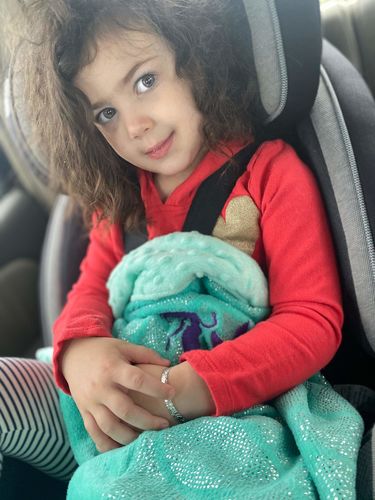 Customer photo review of Hawaiian Jewelry Plumeria Cut Out One Tone Baby Bangle