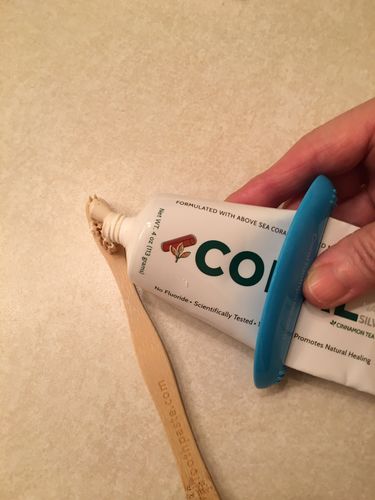 Customer photo review of Natural and Organic Bamboo Toothbrush - Adult