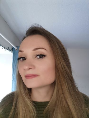 Customer photo review of Magnetic Eyelashes