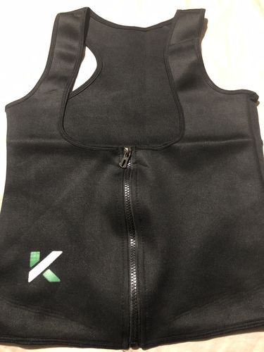 Customer photo review of Women's Sweat Enhancing Sauna Top