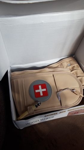 Customer photo review of NovaBack™ Lumbar Decompression Belt