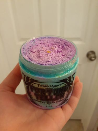 Customer photo review of Fortune Teller Whipped Sugar Scrub