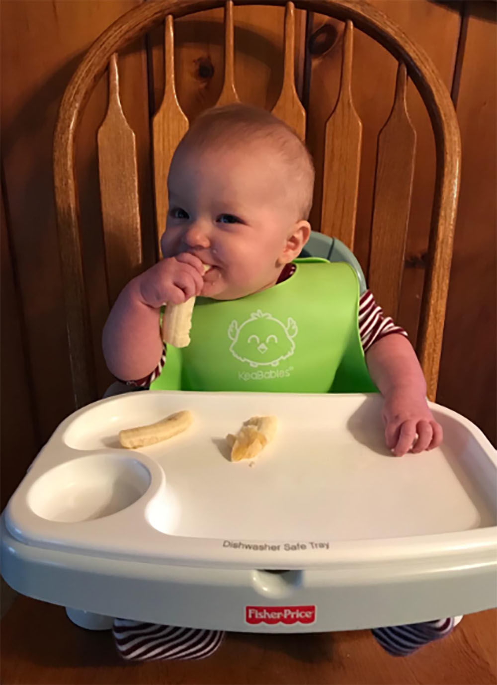 Customer photo review of Silicone Bibs