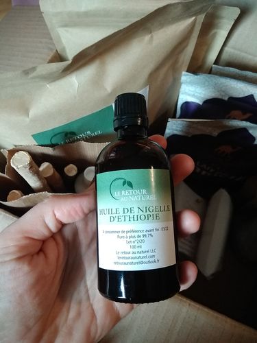 Customer photo review of HUILE DE NIGELLE