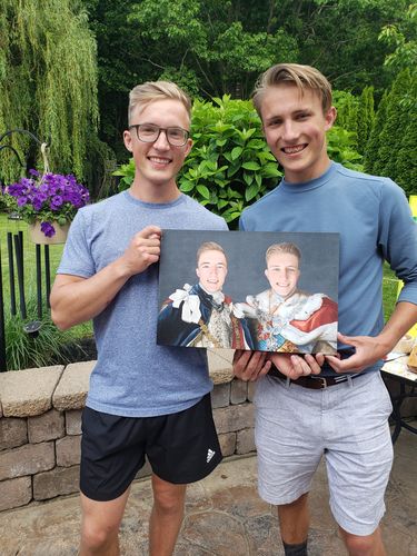 Customer photo review of The Rulers - Custom Canvas