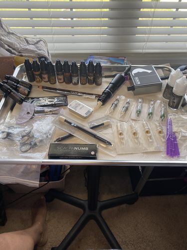 Customer photo review of Scalpa Saline PMU Removal Kit & Training