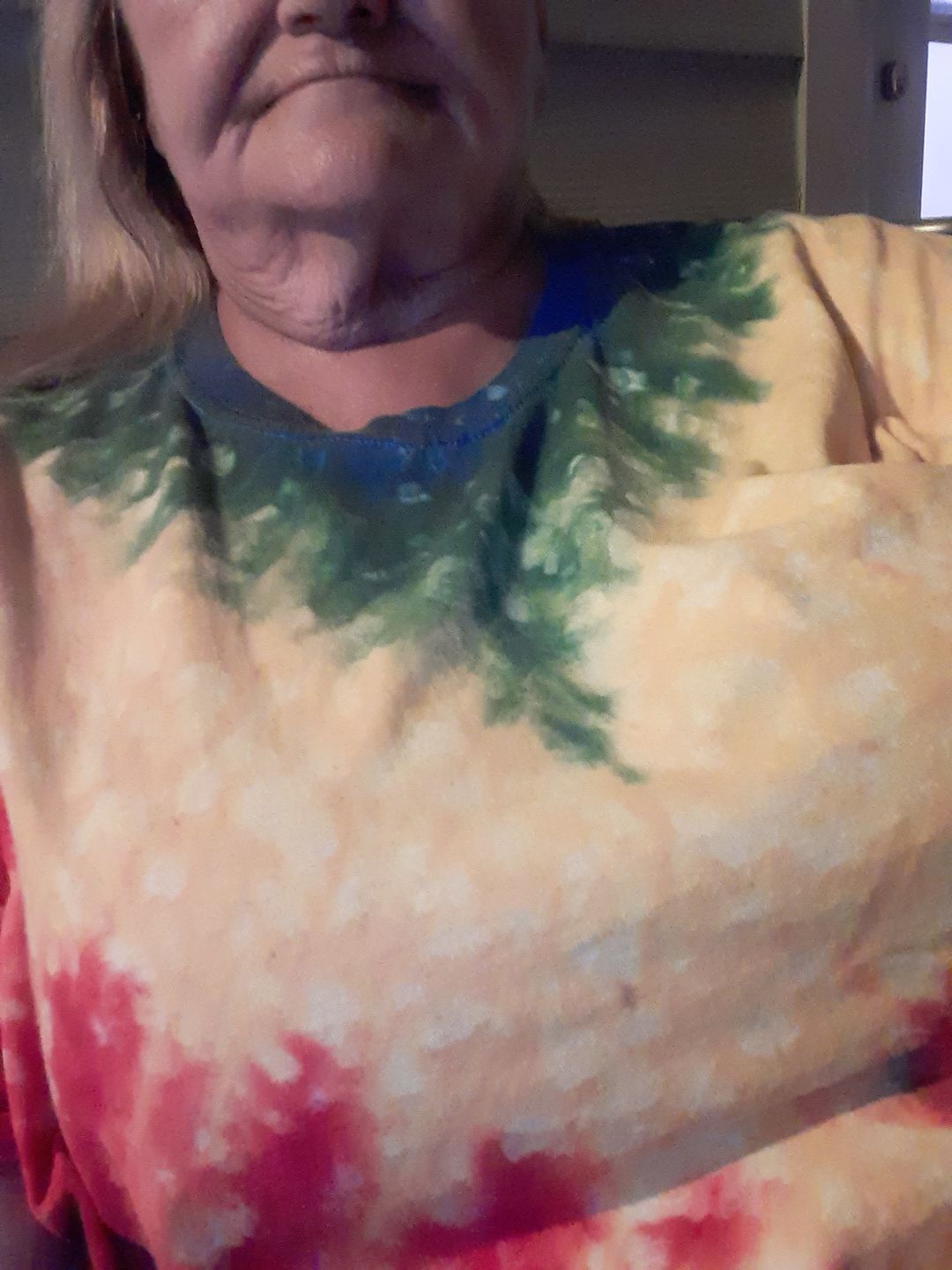 Customer photo review of Woodstock Tie Dye T Shirt