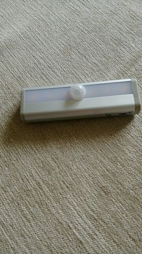 Customer photo review of Motion Sensor Closet Light 6 10 LEDs High Lumen Wireless Cabinet Lights