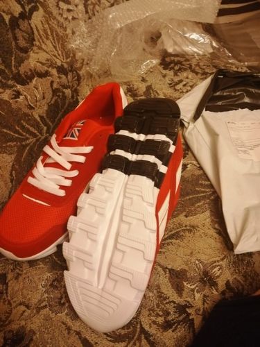 Customer photo review of Ultra Light Mesh Breathable Sneakers