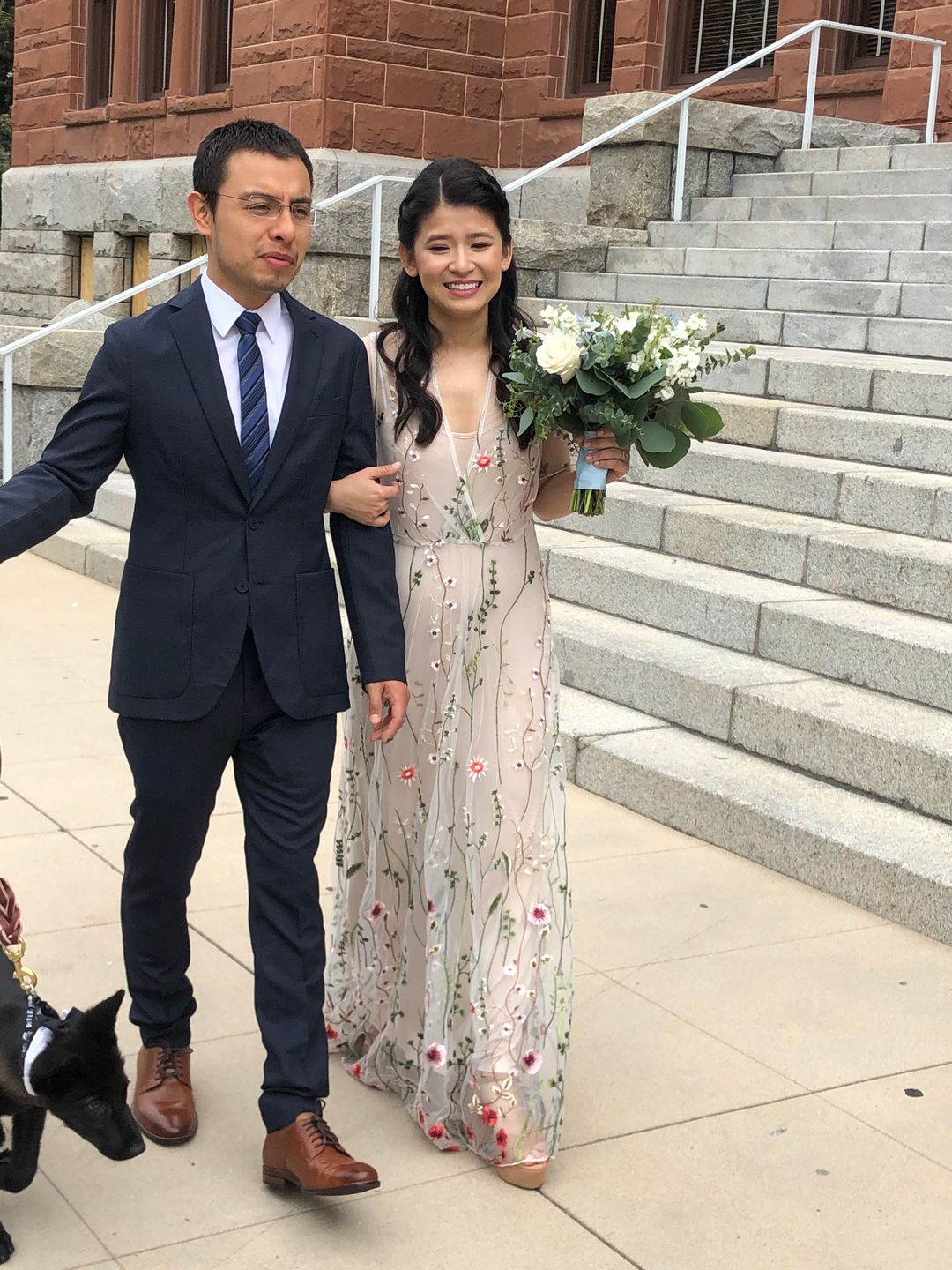 Customer photo review of Garden Lace Maxi Dress (Women)