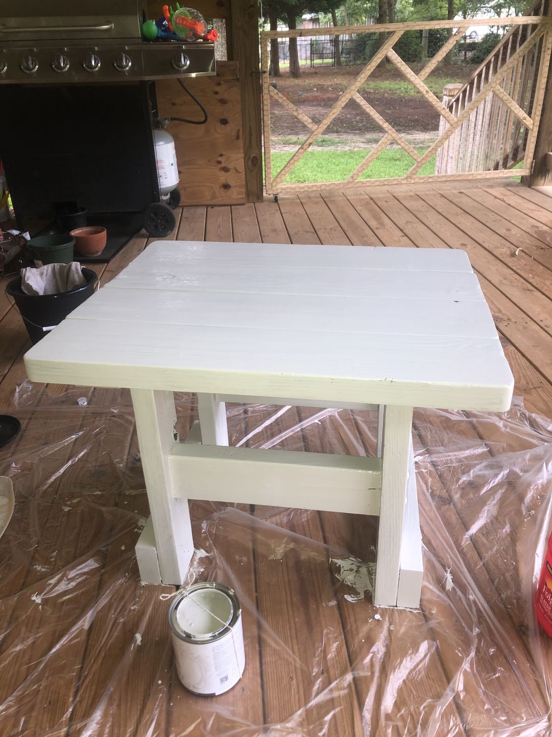 Customer photo review of Luxe Grey - One Step Paint