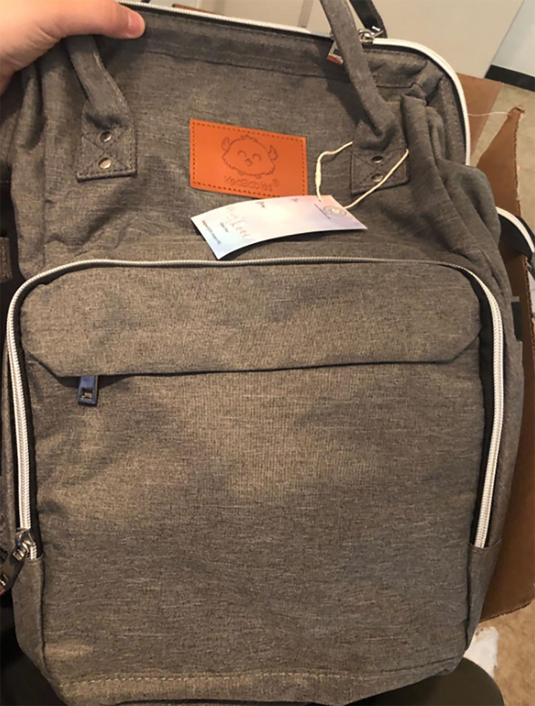 Customer photo review of Original Diaper Backpack
