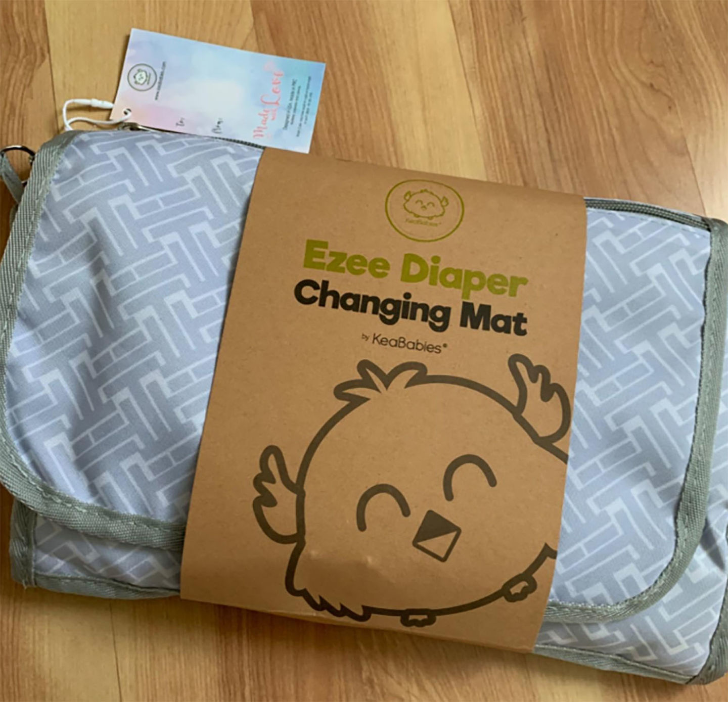 Customer photo review of EZEE Diaper Mat