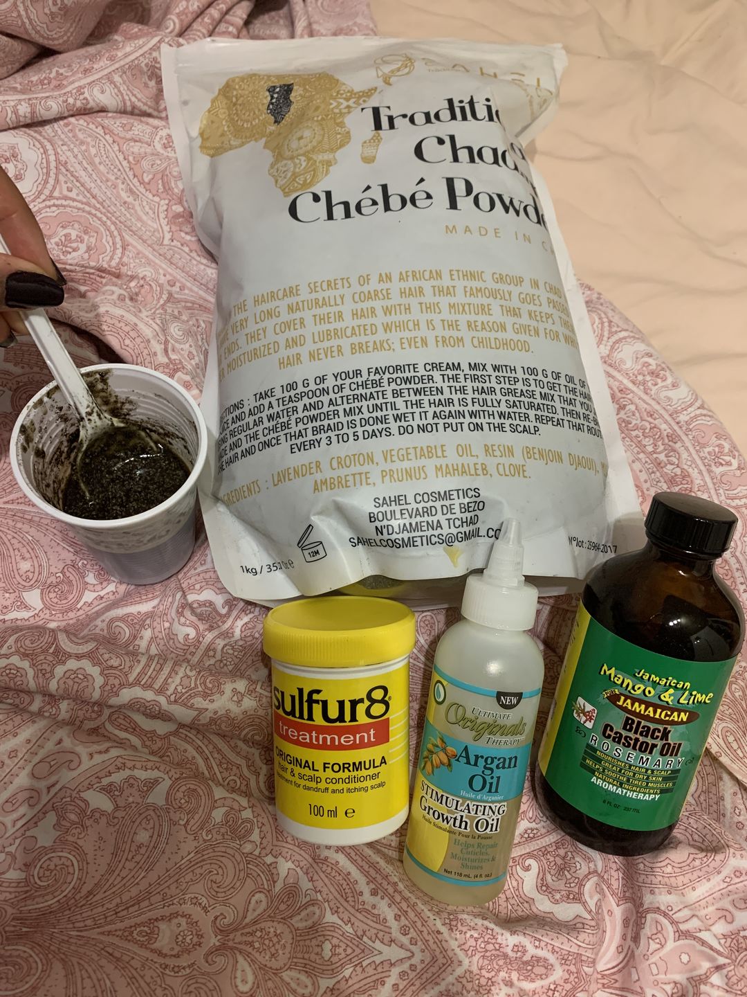 Customer photo review of Chébé powder 1kg