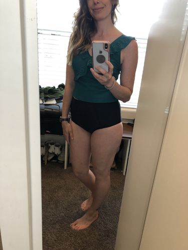 Customer photo review of Offshore Bottom | Black | Final Sale