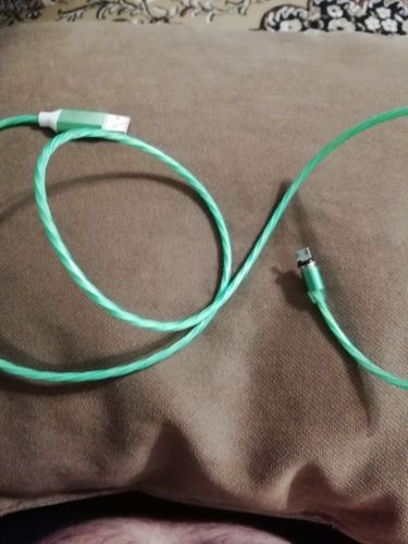 Customer photo review of GlowKabel | De lichtgevende oplader