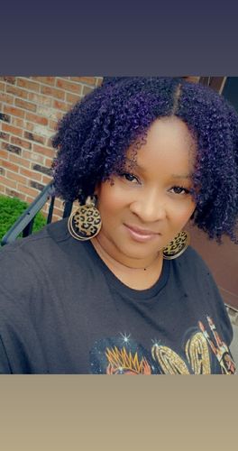 Customer photo review of Get Hued - Purple Rain