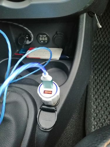 Customer photo review of GlowKabel | De lichtgevende oplader