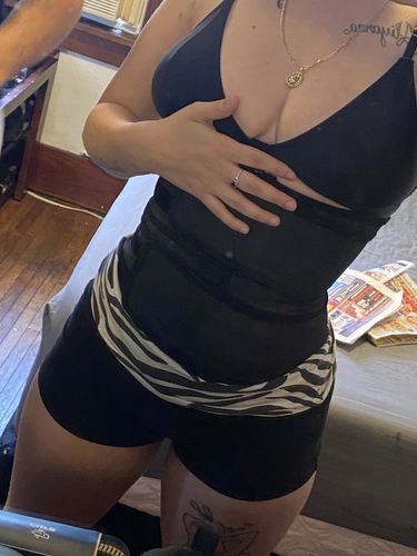 Customer photo review of LUX LATEX DOUBLE ABDOMINAL BELT