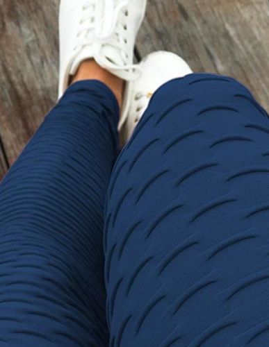 Customer photo review of GYMKARTEL® ANTI-CELLULITE AND PUSH UP LEGGINGS - NAVY