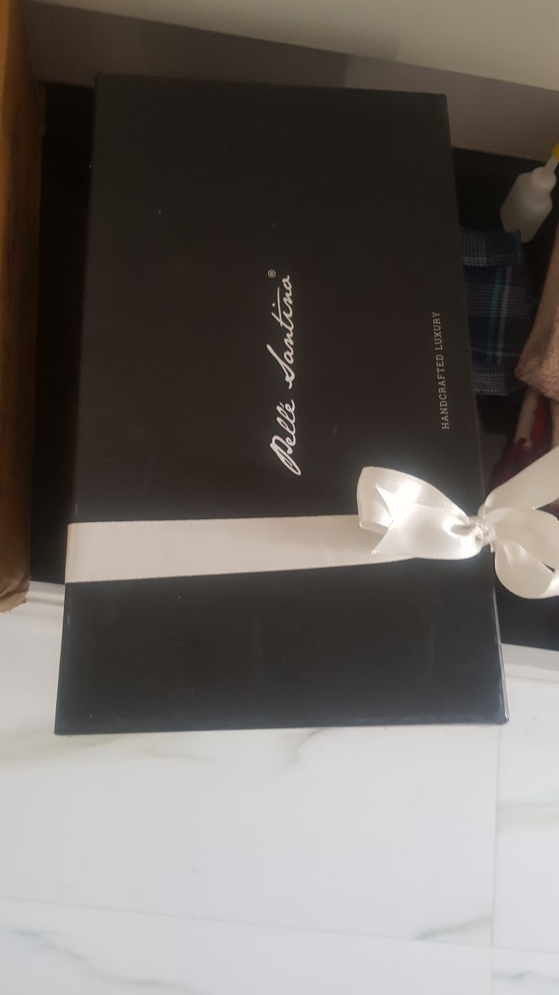 Customer photo review of Black Full Patent Oxfords