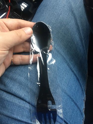Customer photo review of Camping Spork - 5 in 1 Utensil