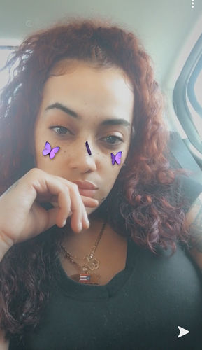 Customer photo review of Puerto Rico Map Flag Pendant Necklace