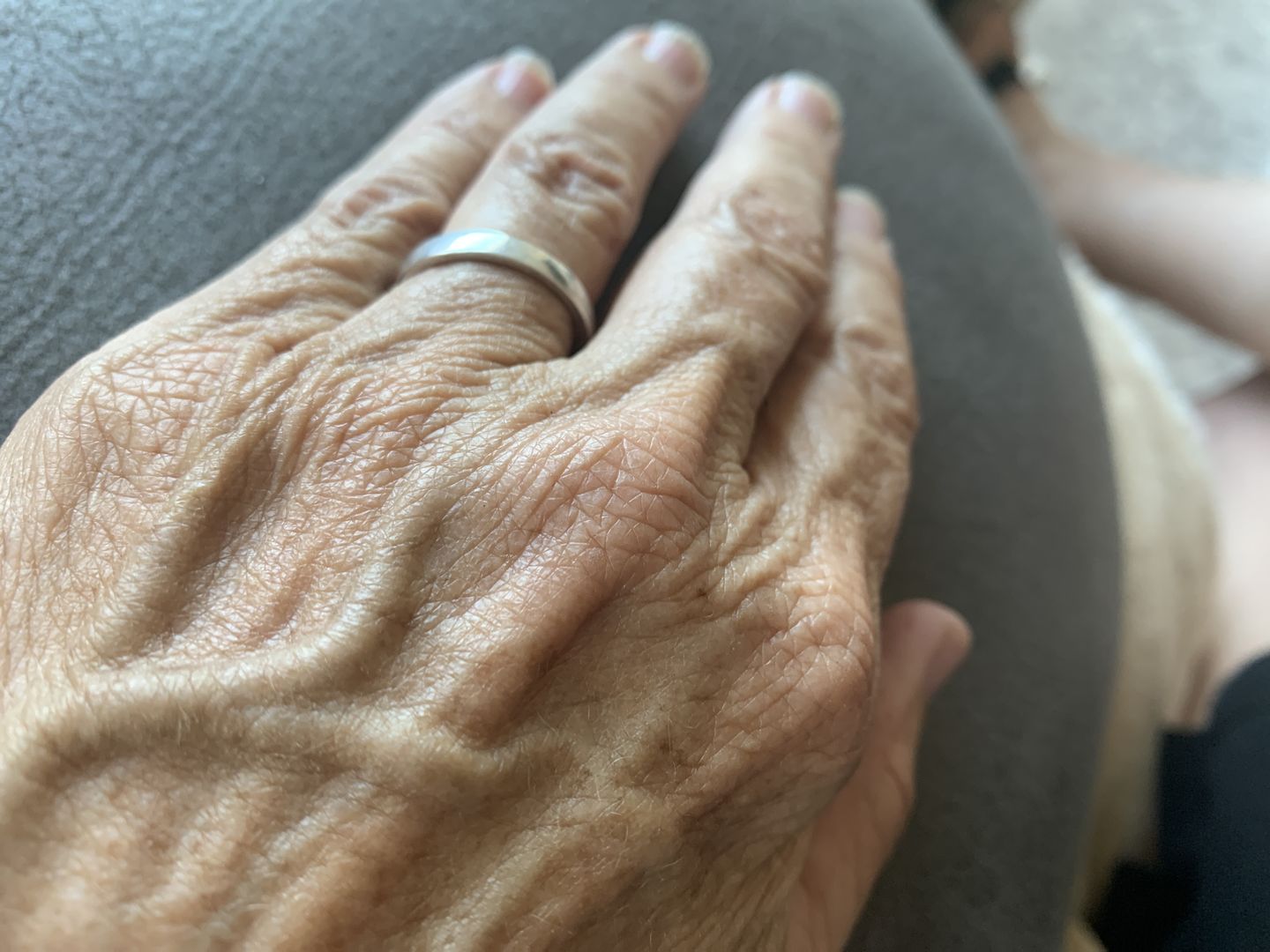 Customer photo review of 925 Sterling Silver 'I Am Enough' Ring