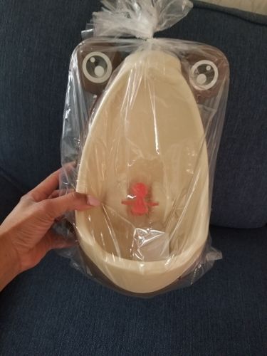 Customer photo review of Frog Kids Potty Trainer