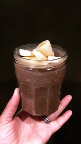 Customer photo review of Coffee Vitality Protein Powder