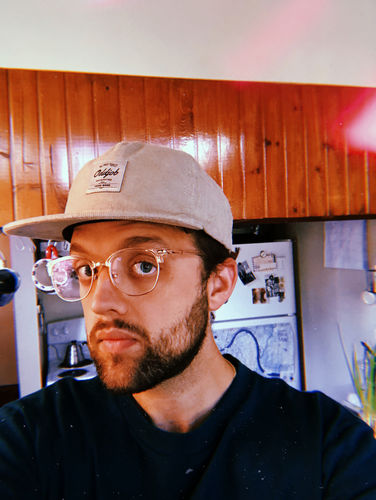 Customer photo review of Big Unstructured Snapback, Silver Corduroy