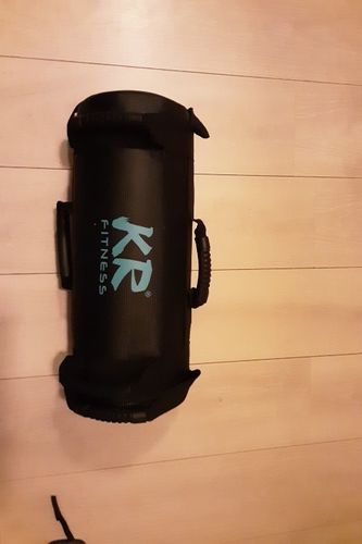 Customer photo review of 5/10/15/20/25/30KG Unfilled Power Bag Fitness Body Building Gym Sports Crossfit Sand Bag Muscle Training PU Leather Heavy Duty