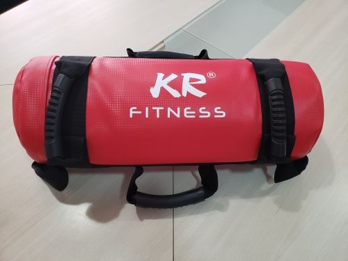 Customer photo review of 5/10/15/20/25/30KG Unfilled Power Bag Fitness Body Building Gym Sports Crossfit Sand Bag Muscle Training PU Leather Heavy Duty