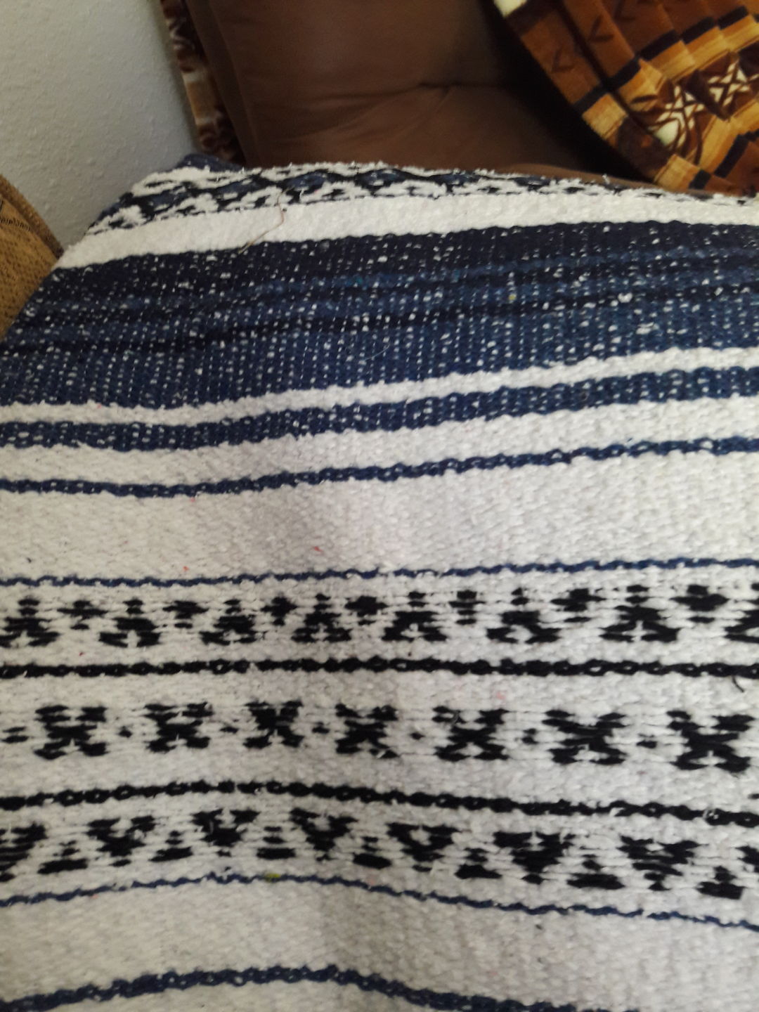 Customer photo review of Striped Falsa Blanket
