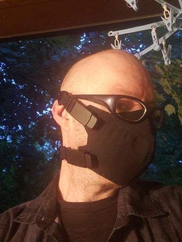 Customer photo review of Hex Mask