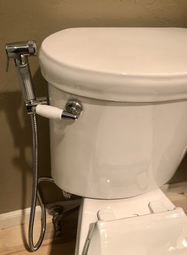 Customer photo review of Handheld Bidet Sprayer