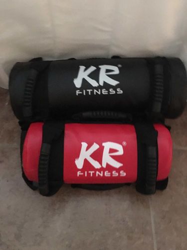 Customer photo review of 5/10/15/20/25/30KG Unfilled Power Bag Fitness Body Building Gym Sports Crossfit Sand Bag Muscle Training PU Leather Heavy Duty