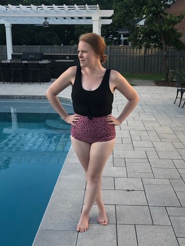 Customer photo review of Traveler Top | Black