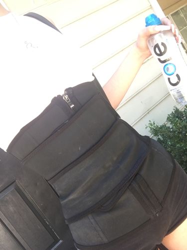 Customer photo review of LUX LATEX DOUBLE ABDOMINAL BELT