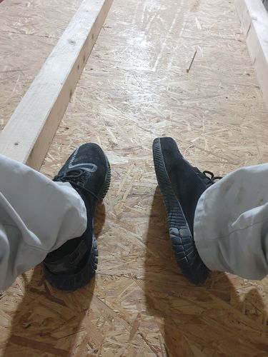 Customer photo review of Fansgemacht Sommer atmungsaktive S3 leichte Arbeitsschuhe