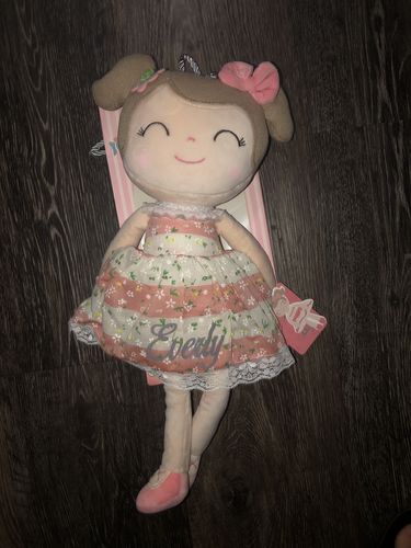Customer photo review of Personalized Leyadoll (Pink) with Gift Bag