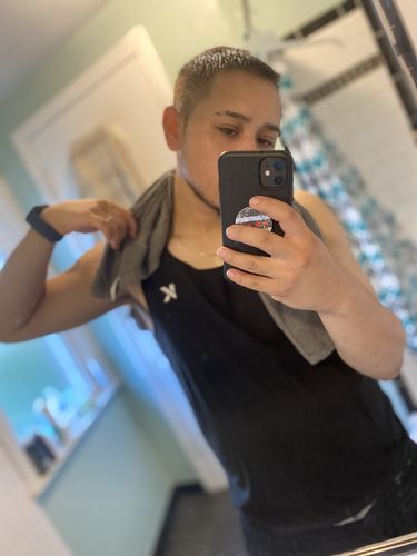 Customer photo review of Men's Heat-Trapping Sweat Vest