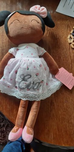 Customer photo review of Personalized Leyadoll (Strawberry) with Gift Bag - 2 Skin Tones