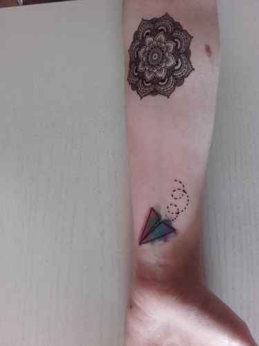 Customer photo review of Mandala Planche ( 5 pièces )