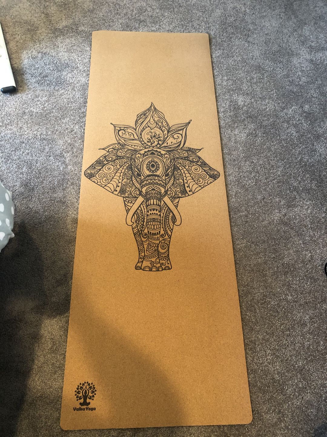 Customer photo review of Elephant Yoga Mat