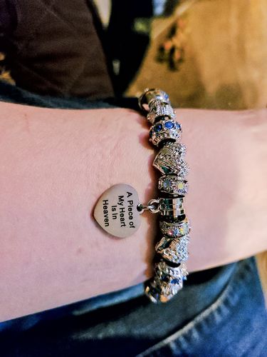 Customer photo review of Piece Of My Heart Bracelet