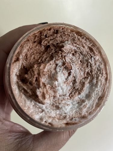 Customer photo review of Rotten Root Beer Float Sugar Scrub