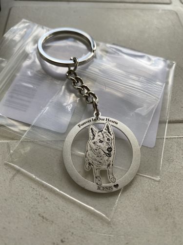 Customer photo review of Silvercut™ Keychain